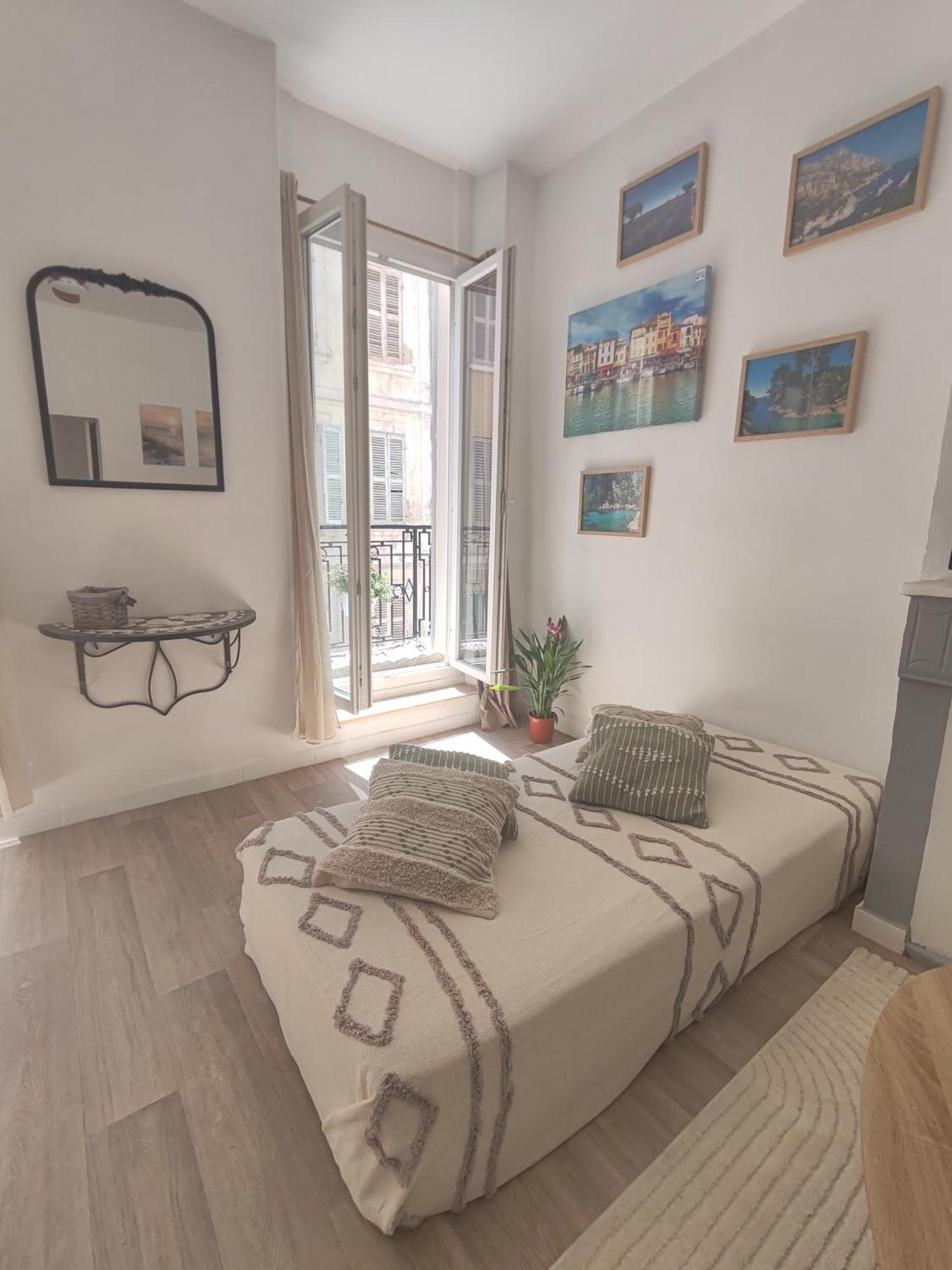 마르세유 T3 Grand Balcon Au Coeur Du Vieux Port 아파트 외부 사진