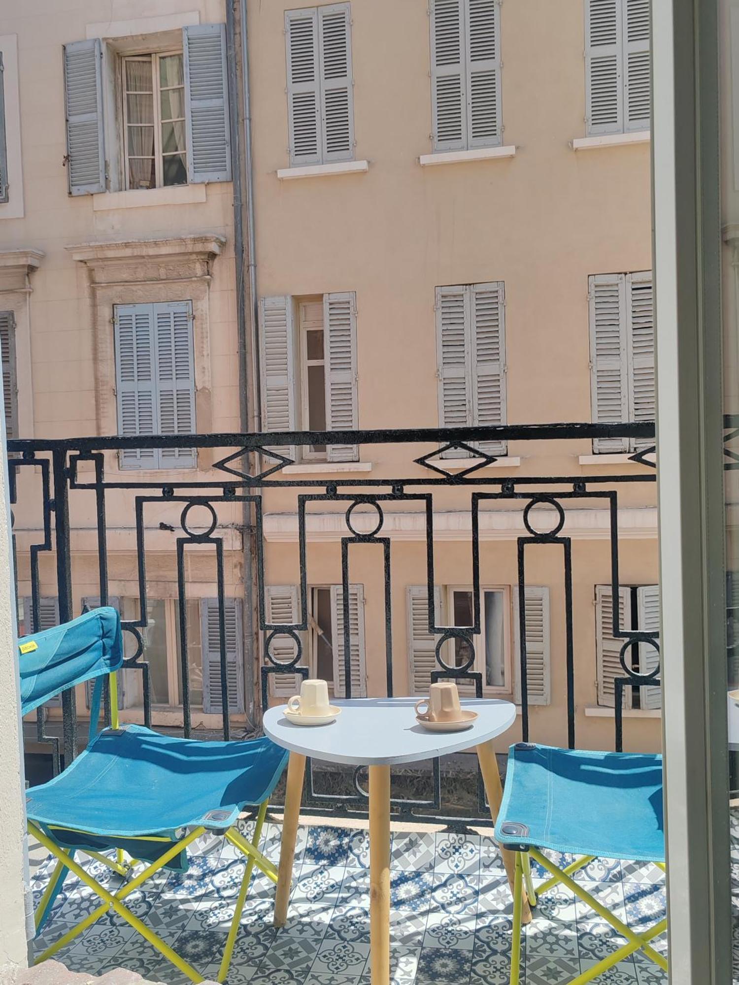 마르세유 T3 Grand Balcon Au Coeur Du Vieux Port 아파트 외부 사진